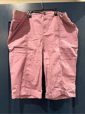 Lee Light Pink Cargo Shorts